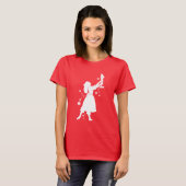 Ballerina und Nussknacker am Weihnachten T-Shirt (Vorne ganz)
