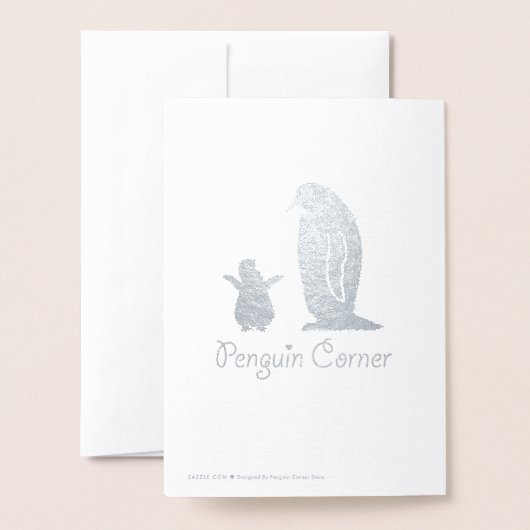 Ballerina und Nutcracker tanzen im Schnee Folienkarte (Rückseite mit Umschlag)