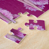 Ballerina und rosa Mamas Puzzle (Seite)