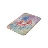 Ballerina und Sheet Music Nature Fantasy Dance Badematte (Schrägansicht)