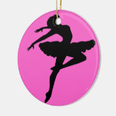 Ballerina-Verzierung Keramik Ornament (Links)