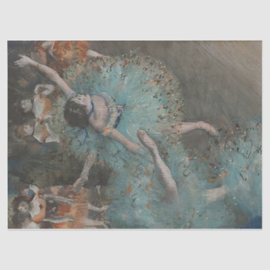Ballerina von Degas Decoupage Seidenpapier (Vorderseite)
