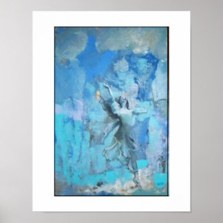 Ballerina von zaziart 11 x 16 Poster Print