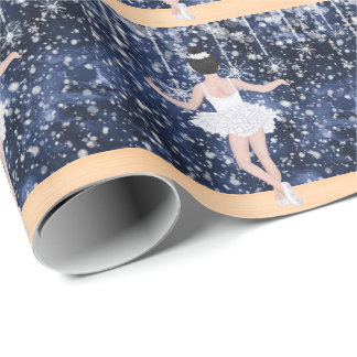 Ballerina Waltz vom Schneeflocken Ballett Winter Geschenkpapier