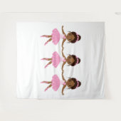 Ballerina Wandteppich (Vorderseite (Horizontal))