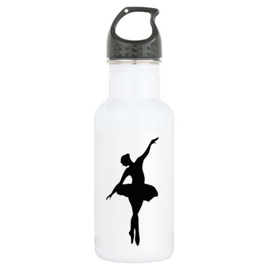***BALLERINA-WASSERFLASCHE*** EDELSTAHLFLASCHE (Vorderseite)