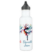 Ballerina-Wasserflasche Edelstahlflasche (Rechts)