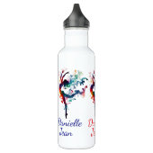 Ballerina-Wasserflasche Edelstahlflasche (Links)