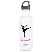 Ballerina-Wasserflasche Trinkflasche (Vorderseite)