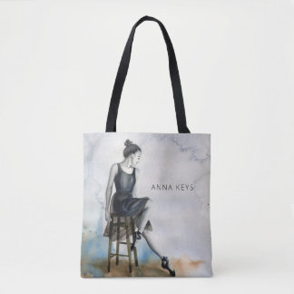 Ballerina Watercolor Dancer Tasche