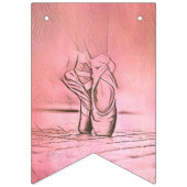 Ballerina Wimpelkette (Zweite Fahne)