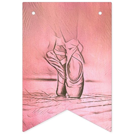 Ballerina Wimpelkette (Zweite Fahne)