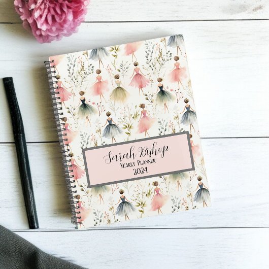 Ballerina Yeplaner Custom Hardcover Planer