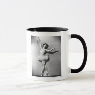 Ballerinaen pointe B&W Tasse