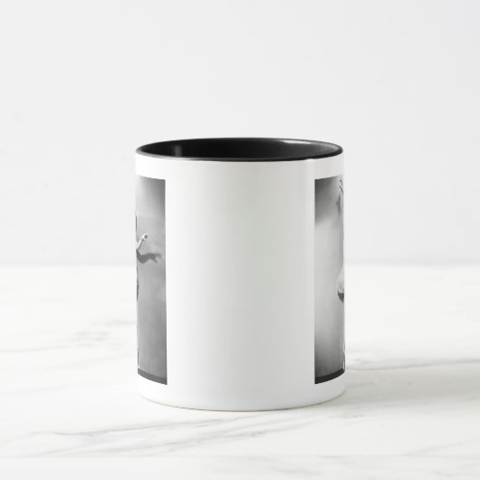 Ballerinaen pointe B&W Tasse (Zentrum)