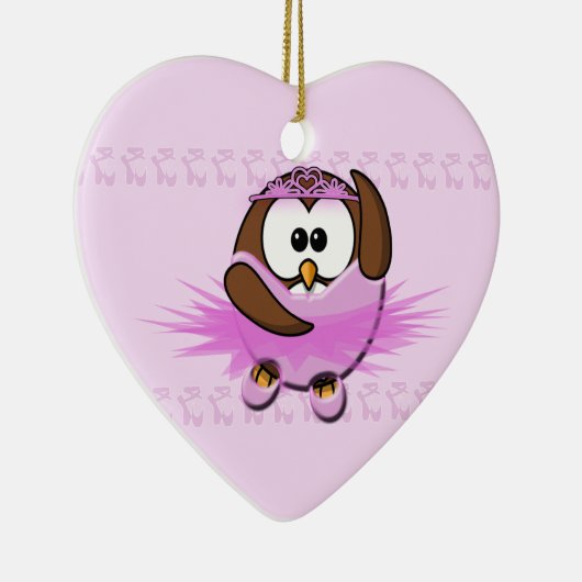 Ballerinaeule Keramikornament (Rechts)