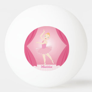 Ballerinageburtstags-Party Tischtennisball