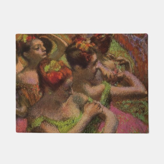 Ballerinas Adjusting Their Dresses (Edgar Degas) Fußmatte (Vorderseite)