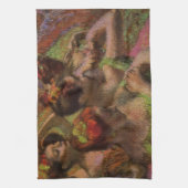 Ballerinas Adjusting Their Dresses (Edgar Degas) Geschirrtuch (Vertikal)