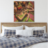 Ballerinas Adjusting Their Dresses (Edgar Degas) Leinwanddruck (Insitu (Schlafzimmer))