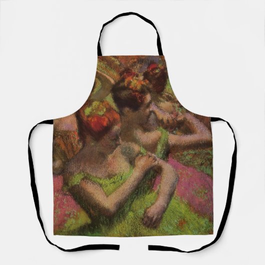 Ballerinas Adjusting Their Dresses (Edgar Degas) Schürze (Vorderseite)