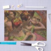 Ballerinas Adjusting Their Dresses (Edgar Degas) Seidenpapier (Handwerk)