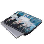 Ballerinas Ballet Dancer Dance Erwägungsgrund Tänz Laptopschutzhülle (Vorne Knopf)