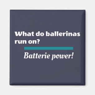 Ballerinas Ballett Tanzscherz Magnet