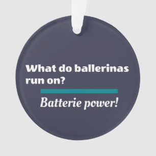 Ballerinas Ballett Tanzscherz Ornament