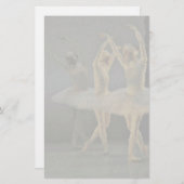 Ballerinas Briefpapier (Vorne/Hinten)