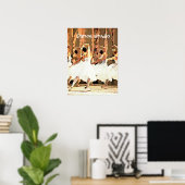 Ballerinas Bühne Ballerinas Poster (Heimbüro)