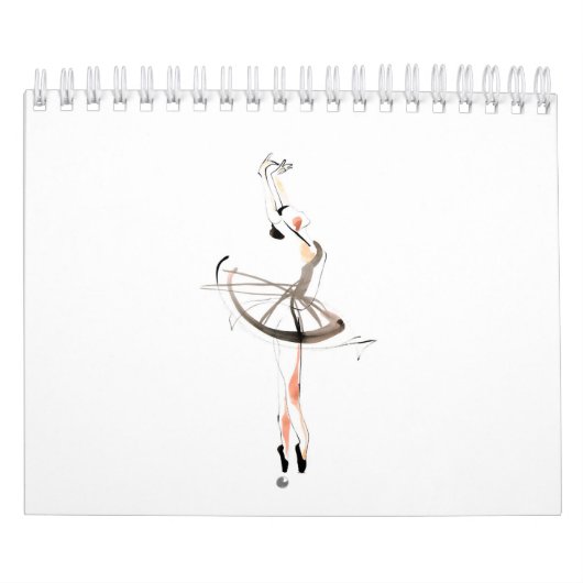 Ballerinas Dancers Zeichentrickkalender Kalender (Titelbild)