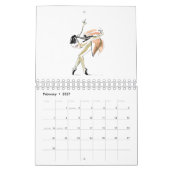 Ballerinas Dancers Zeichentrickkalender Kalender (Feb 2027)
