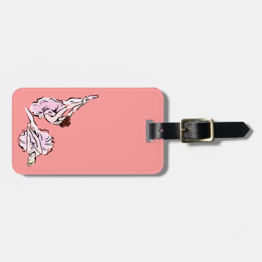 Ballerinas Gepäckanhänger (Vorderseite horizontal)