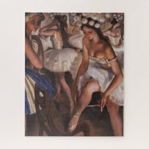 Ballerinas im Dressing Room (von Serebriakova) Puzzle