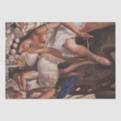 Ballerinas im Dressing Room (von Serebriakova) Seidenpapier (Vorderseite)