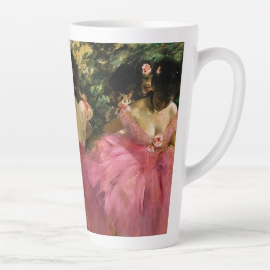 Ballerinas in Rosa von Edgar Degas   Milchtasse (Rechts)