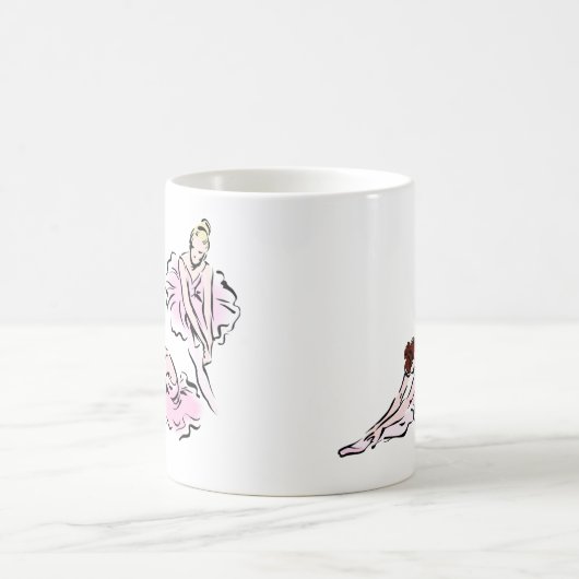 Ballerinas Kaffeetasse (Mittel)