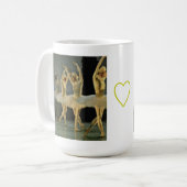 Ballerinas Kaffeetasse (Vorderseite Links)