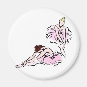 Ballerinas Magnet