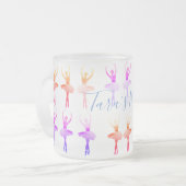Ballerinas Mattglastasse (Vorderseite Links)