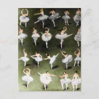 Ballerinas Postcard Postkarte