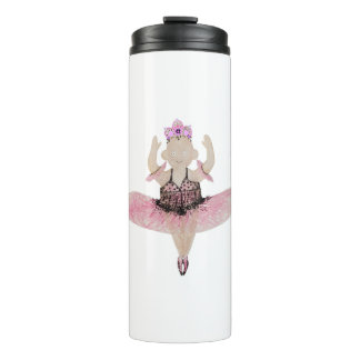 Ballerinas sind niedlich thermosbecher