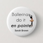 Ballerinas so! button (Vorderseite)