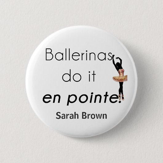 Ballerinas so! button (Vorderseite)