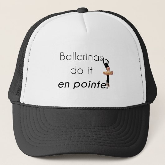Ballerinas so! truckerkappe (Vorderseite)