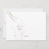 Ballerinas Tanzschule Einladung (Rückseite)