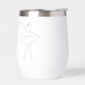 Ballerinas Thermobecher für Wein (Links)