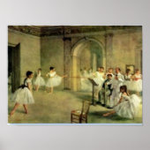 Ballerinas von Edgar Degas Poster (Vorne)