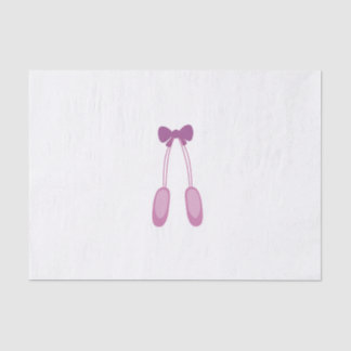 Ballerinaschuhe Seidenpapier